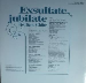 Exsultate, Jubilate - Festliche Chöre (LP) - Bild 2