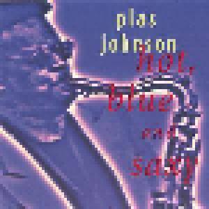 Plas Johnson: Hot, Blue And Saxy - Cover