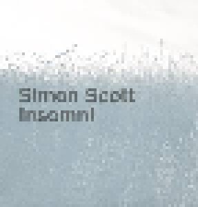 Cover - Simon Scott: Insomni