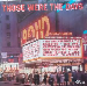 Cover - Warren Barker: Those Were The Days