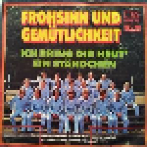 Cover - Deutsche Fußball-Nationalmannschaft: Frohsinn Und Gemütlichkeit