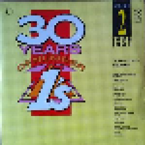 30 Years Of Number Ones / 1's Vol. 02 1958-1960 (2-LP) - Bild 1