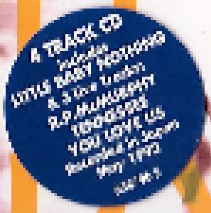 Manic Street Preachers: Little Baby Nothing (Single-CD) - Bild 4