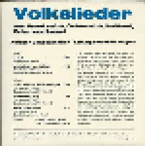 Aalener Sängerknaben: Volkslieder (7") - Bild 2