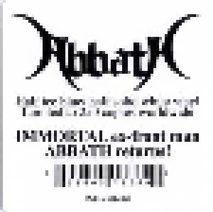 Abbath: Abbath (LP) - Bild 3