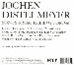Jochen Distelmeyer: Songs From The Bottom Vol. 1 (CD) - Bild 2