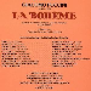 Giacomo Puccini: La Bohème (2-LP) - Bild 2