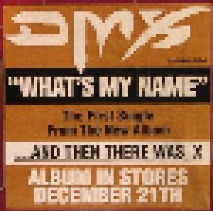 DMX: What´s My Name (Promo-12") - Bild 3