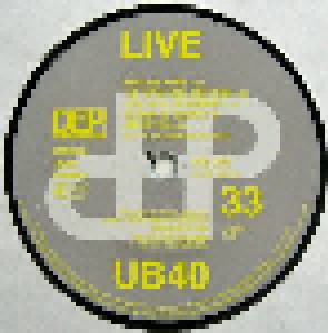 UB40: Live (LP) - Bild 4