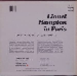Lionel Hampton: Lionel Hampton In Paris (LP) - Bild 2