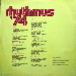 Rhythmus '74 (LP) - Bild 2