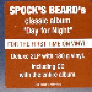 Spock's Beard: Day For Night (2-LP + CD) - Bild 4