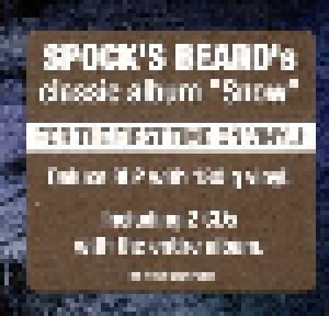 Spock's Beard: Snow (3-LP + 2-CD) - Bild 4