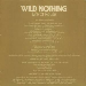 Wild Nothing: Life Of Pause (CD) - Bild 7