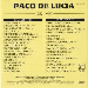 Paco de Lucía: 1967-1990 (2-CD) - Bild 2