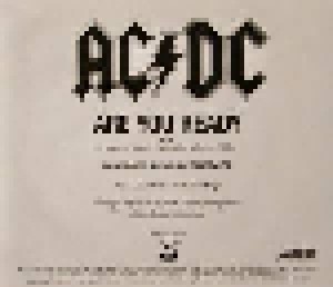 AC/DC: Are You Ready (Promo-Single-CD) - Bild 3