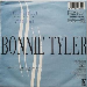 Bonnie Tyler: Bitterblue (7") - Bild 2