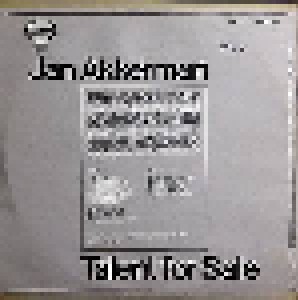 Jan Akkerman: Talent For Sale (LP) - Bild 2
