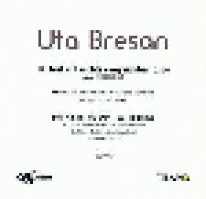 Uta Bresan: Du Bist Mit Nichts Vergleichbar (Promo-Single-CD) - Bild 2