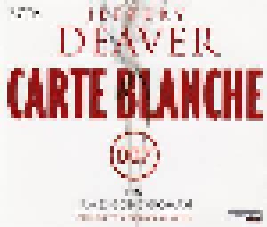 Cover - Jeffery Deaver: Carte Blanche. Ein James-Bond-Roman
