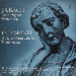 Johann Sebastian Bach, Georg Philipp Telemann: Actus Tragicus Kantate 106 / Du Aber Daniel Gehe Hin Trauerkantate - Cover