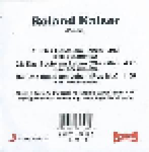 Roland Kaiser: Das Beste Am Leben (Promo-Single-CD) - Bild 2