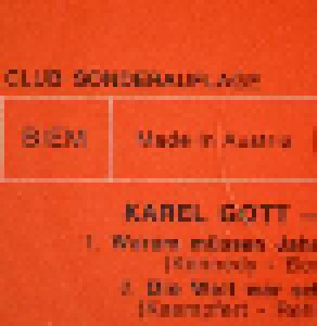 Karel Gott: Weißt Du Wohin (LP) - Bild 4