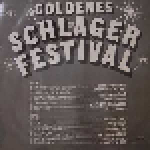 Goldenes Schlager Festival (LP) - Bild 2