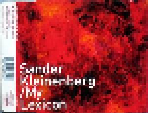 Cover - Sander Kleinenberg: My Lexicon