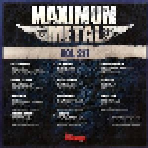 Metal Hammer - Maximum Metal Vol. 217 (CD) - Bild 2
