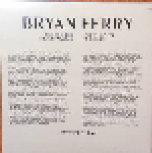 Bryan Ferry: The Island Singles 1973 - 1976 (6-7") - Bild 9