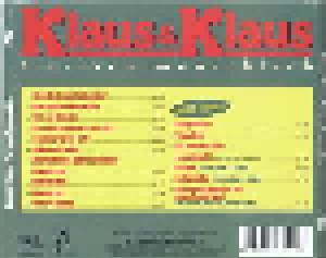 Klaus & Klaus: Tierisch Menschlich (CD) - Bild 2