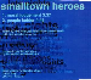 Smalltown Heroes: Moral Judgement (Single-CD) - Bild 4