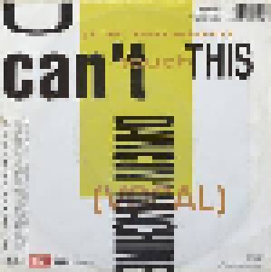 MC Hammer: U Can't Touch This (7") - Bild 2