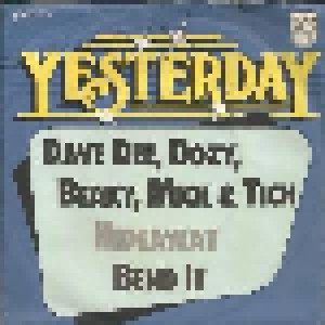Cover - Dave Dee, Dozy, Beaky, Mick & Tich: Hideaway / Bend It