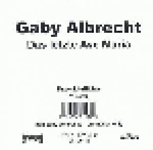 Gaby Albrecht: Das Letzte Ave Maria (Promo-Single-CD) - Bild 1