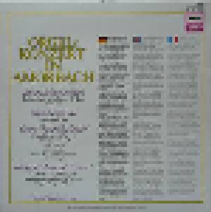 Orgelkonzert In Amorbach (LP) - Bild 2