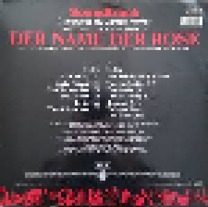 James Horner: Der Name Der Rose (LP) - Bild 2