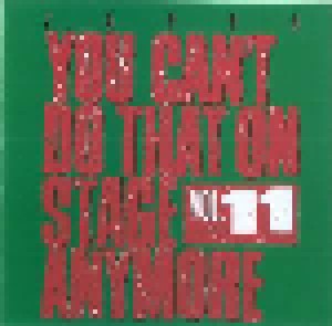 Frank Zappa: You Can't Do That On Stage Anymore, Vol. 11 (CD) - Bild 1