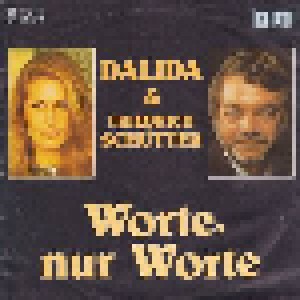Cover - Dalida & Friedrich Schütter: Worte, Nur Worte