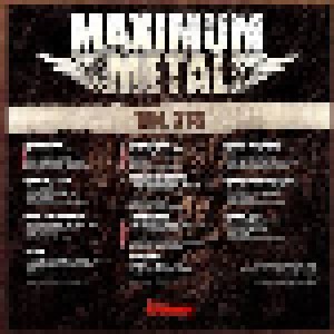 Metal Hammer - Maximum Metal Vol. 218 (CD) - Bild 2