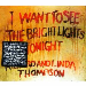 Richard & Linda Thompson: I Want To See The Bright Lights Tonight (CD) - Bild 1