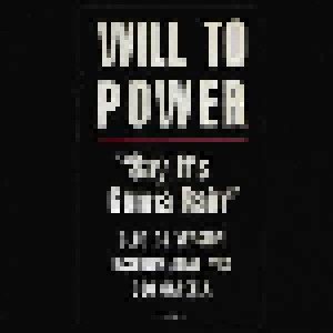 Will To Power: Say It's Gonna Rain (Promo-12") - Bild 1