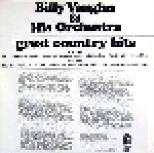 Billy Vaughn & His Orchestra: Great Country Hits (LP) - Bild 2