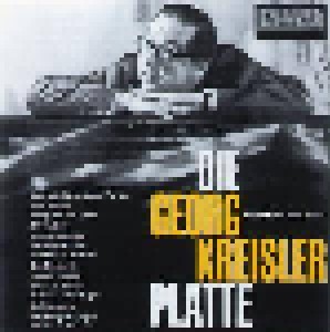 Georg Kreisler: Die Georg Kreisler Platte (CD) - Bild 1