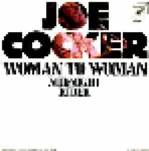 Joe Cocker: Woman To Woman (7") - Bild 1