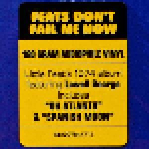 Little Feat: Feats Don't Fail Me Now (LP) - Bild 5