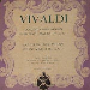 Antonio Vivaldi: Concerto Pour Violon En Mi Bémol Majeur Op. 30 No.1 / Concerto Pour Violon En Sol Mineur Op. 12 No. 2 (LP) - Bild 1