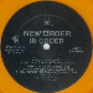 New Order: In Order (Promo-LP) - Bild 2