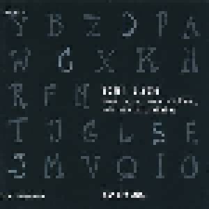 John Cage: James Joyce, Marcel Duchamp, Erik Satie: An Alphabet (2-CD) - Bild 1